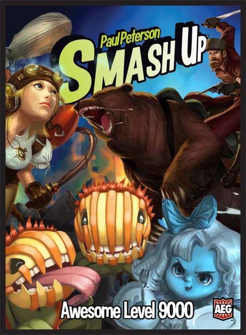 Smash Up: Awesome Level 9000 board game box front