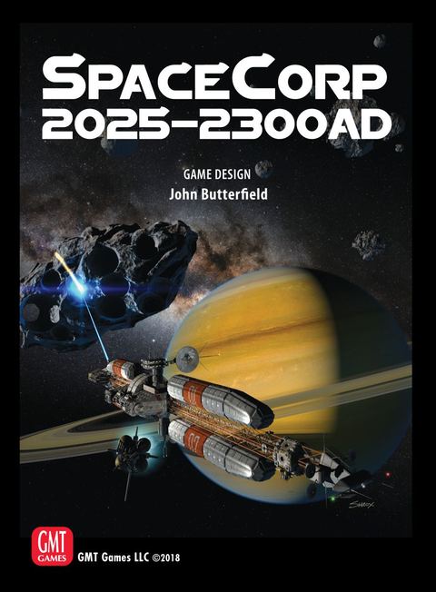 SpaceCorp: 2025-2300AD board game box front