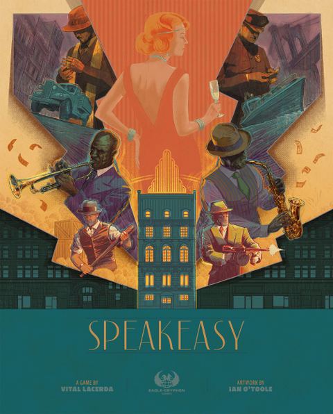 Speakeasy board game box front