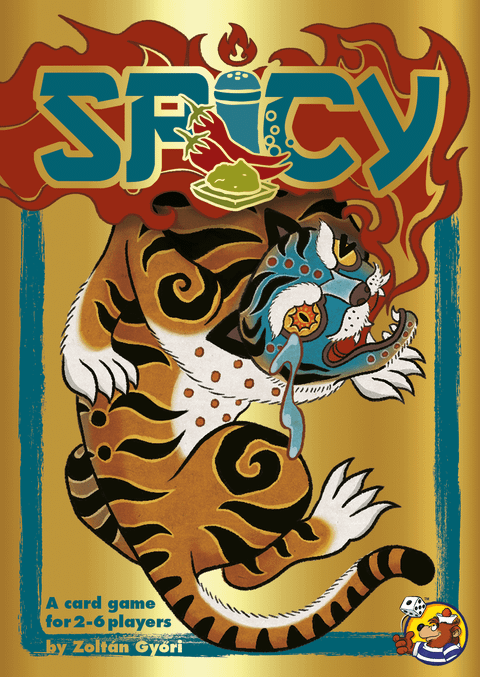 Spicy board game box front