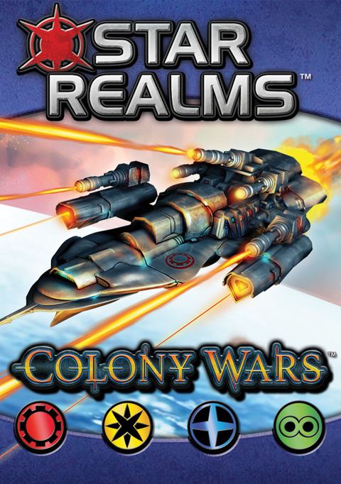 Star Realms: Colony Wars board game box front