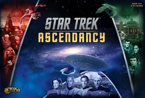 Star Trek: Ascendancy board game box front
