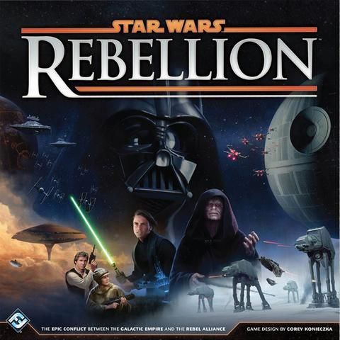 Star Wars: Rebellion board game box front