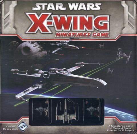 Star Wars: X-Wing Miniatures Game board game box front