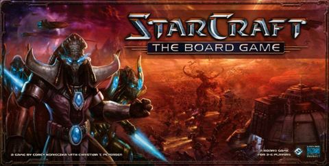 StarCraft: The Board Game board game box front