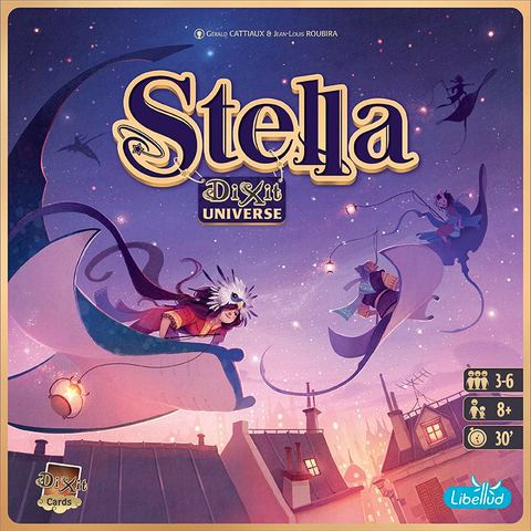 Stella: Dixit Universe board game box front