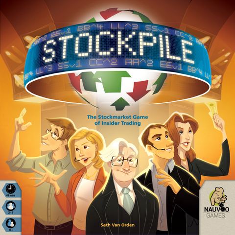 Stockpile board game box front