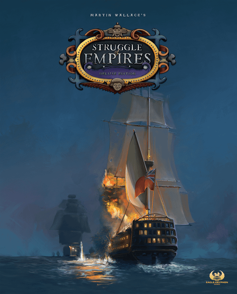 Struggle of Empires board game box front