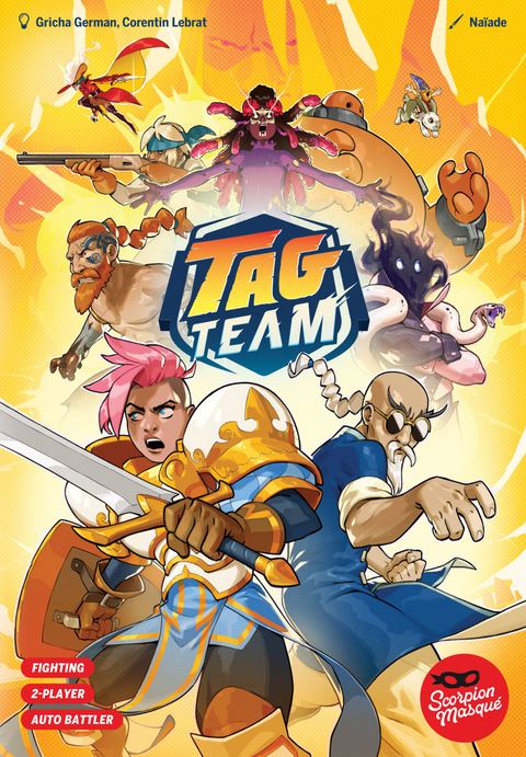 Tag Team board game box front