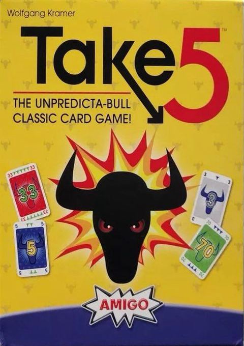 Take 5 board game box front