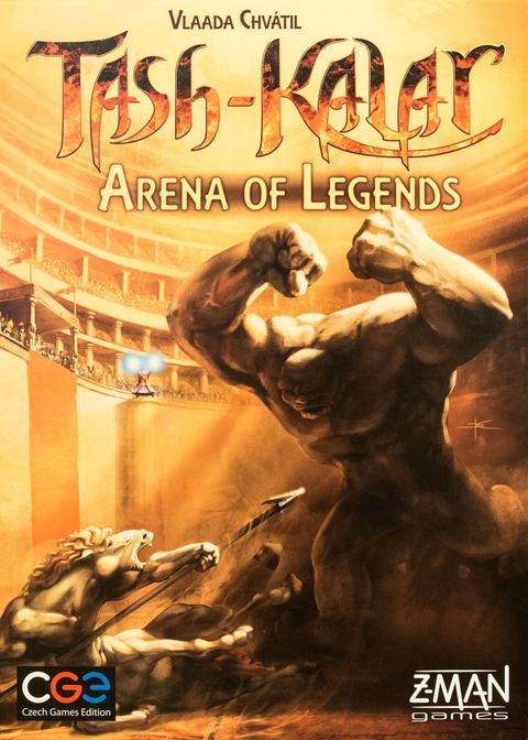 Tash-Kalar: Arena of Legends board game box front
