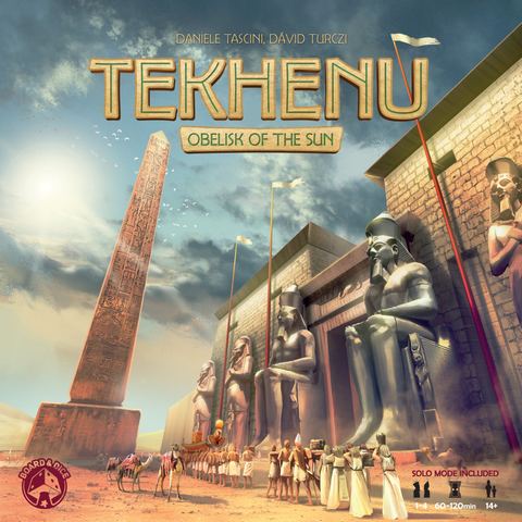 Tekhenu: Obelisk of the Sun board game box front
