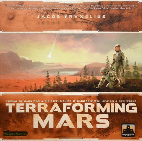 Terraforming Mars board game box front