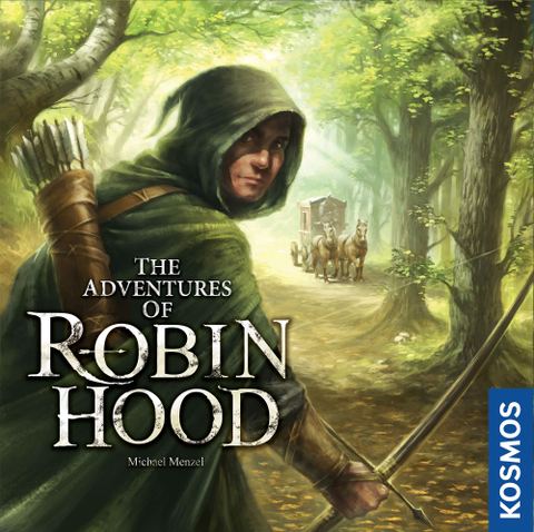 The Adventures of Robin Hood board game box front
