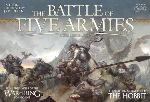 The Battle of Five Armies board game box front