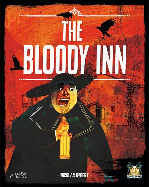 The Bloody Inn board game box front