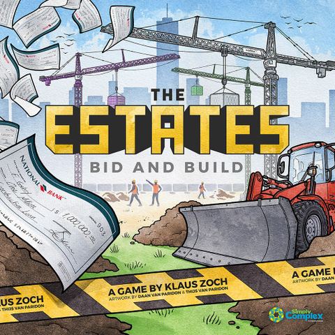 The Estates board game box front