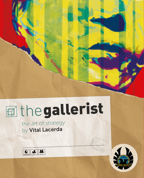 The Gallerist board game box front