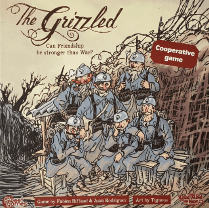 The Grizzled board game box front