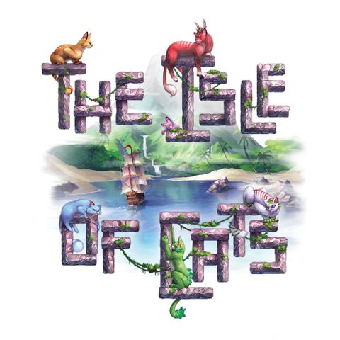 The Isle of Cats board game box front