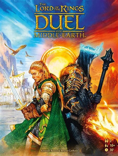 The Lord of the Rings: Duel for Middle-earth board game box front