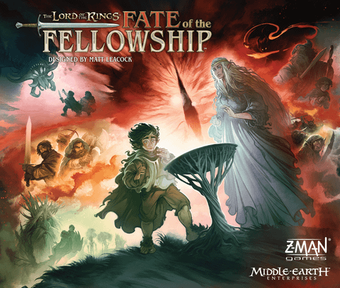 The Lord of the Rings: Fate of the Fellowship board game box front