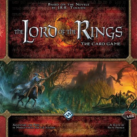 The Lord of the Rings: The Card Game board game box front