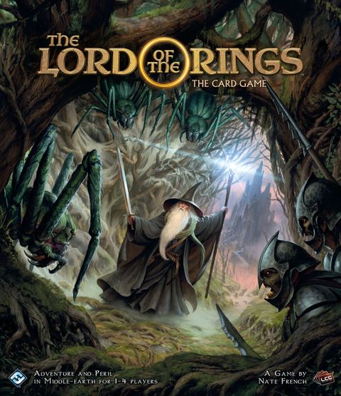 The Lord of the Rings: The Card Game – Revised Core Set board game box front