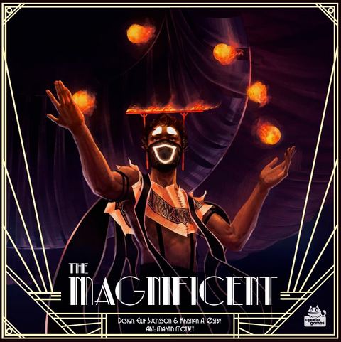 The Magnificent board game box front