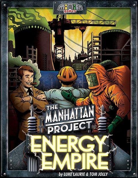 The Manhattan Project: Energy Empire board game box front