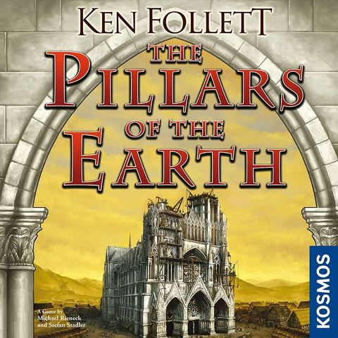 The Pillars of the Earth board game box front