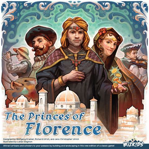 The Princes of Florence board game box front