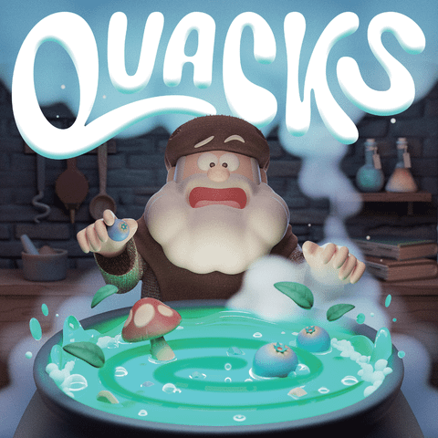 Quacks board game box front