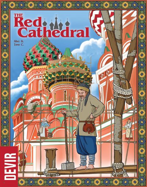 The Red Cathedral board game box front