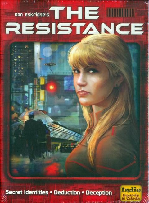 The Resistance board game box front