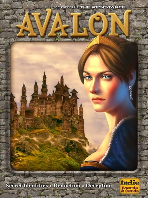 The Resistance: Avalon board game box front