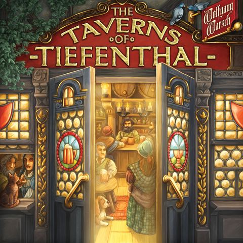 The Taverns of Tiefenthal board game box front