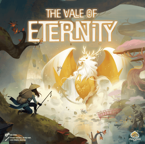 The Vale of Eternity board game box front