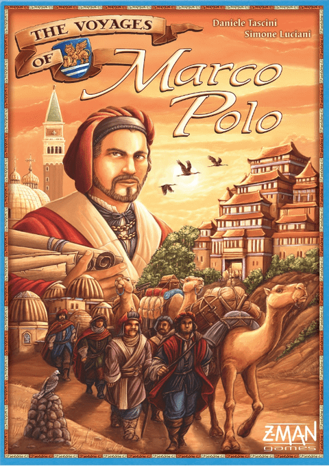 The Voyages of Marco Polo board game box front