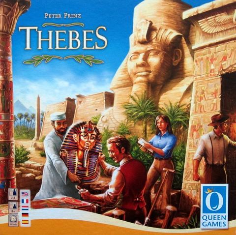 Thebes board game box front