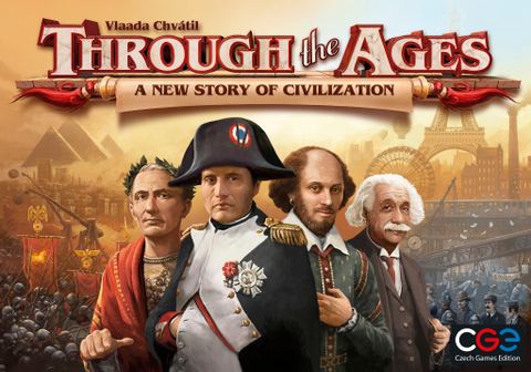 Through the Ages: A New Story of Civilization board game box front