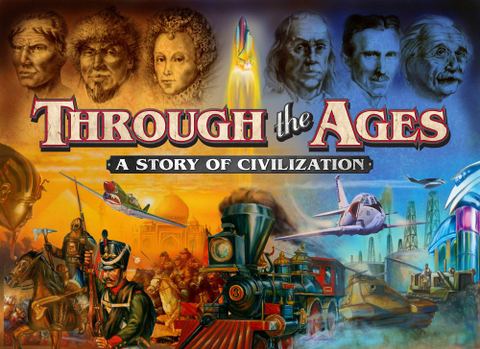 Through the Ages: A Story of Civilization board game box front