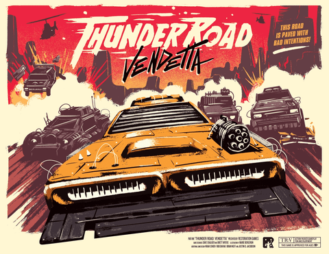 Thunder Road: Vendetta board game box front