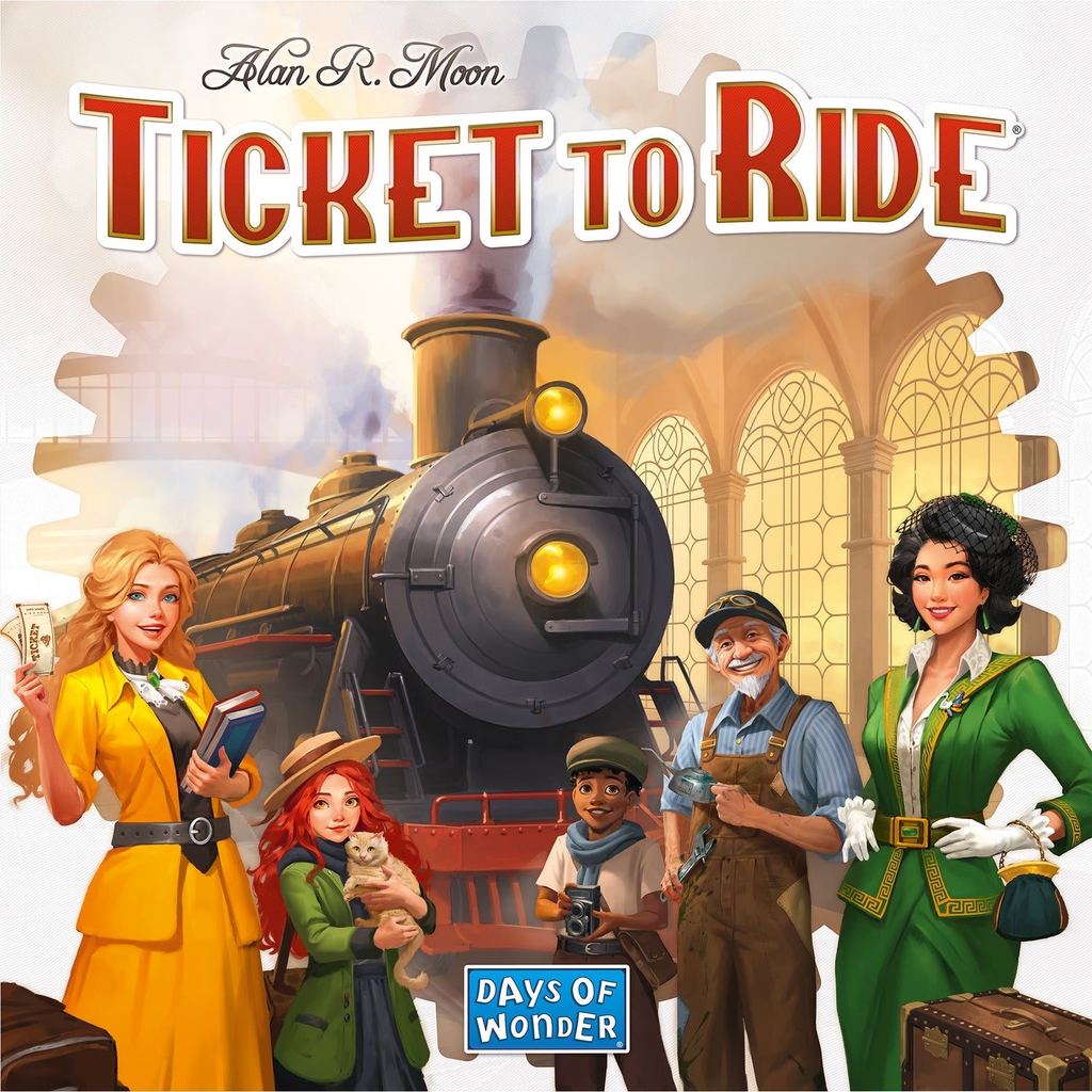 Ticket to Ride board game box front