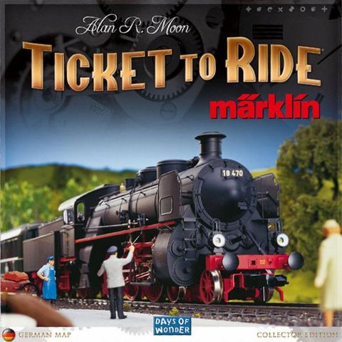 Ticket to Ride: Märklin board game box front