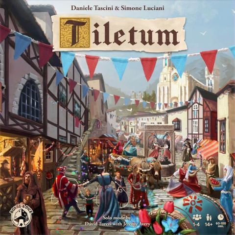 Tiletum board game box front