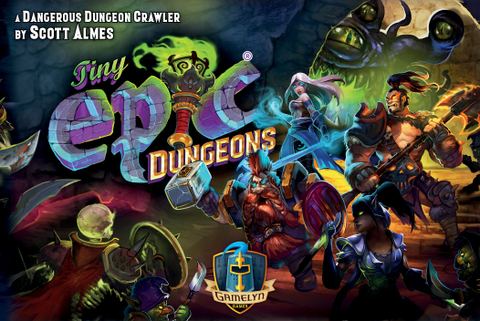 Tiny Epic Dungeons board game box front