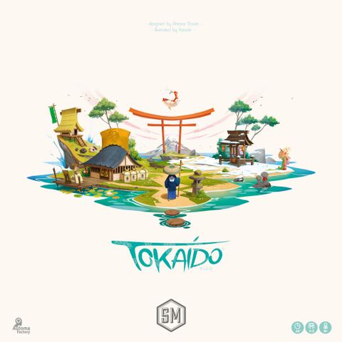 Tokaido board game box front