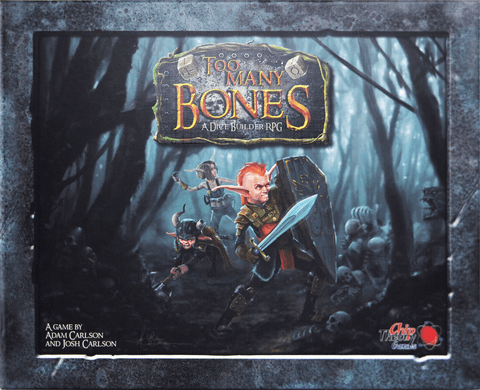 Too Many Bones board game box front