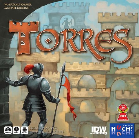 Torres board game box front